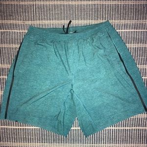 Lululemon Men’s Pace Breaker Shorts XL Teal